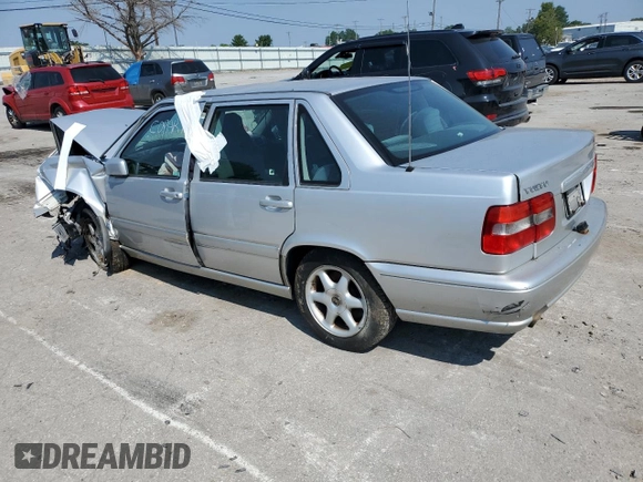 1998 Volvo S70 with VIN YV1LS5548W2438093, listed as a Copart auction lot 69134934 with 89,621 mi miles and Non Repairable. Bid and sale history available at carsss.com. Image 2.
