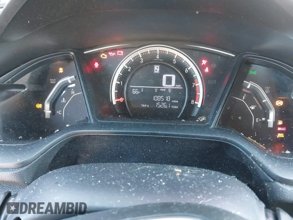 2016 Honda Civic Sedan LX with VIN 2HGFC2F56GH530741, listed as a IAAI auction lot 42057643 with 108,518 mi miles. Bid and sale history available at carsss.com. Image 7.