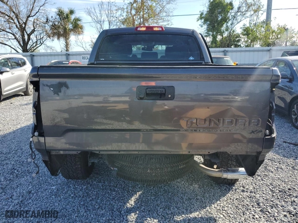 2019 Toyota Tundra 2WD SR5 with VIN 5TFEY5F14KX244532, listed as a Copart auction lot 89351055 with 8,846 mi miles and Non Repairable. Bid and sale history available at carsss.com. Image 6.
