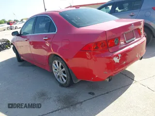 2007 Acura TSX with VIN JH4CL96847C017624, listed as a IAAI auction lot 42004715 with 180,411 mi miles. Bid and sale history available at carsss.com. Image 3.