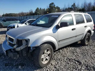 2007 Dodge Durango SLT with VIN 1D8HD48P67F506005, listed as a Copart auction lot 48568095 with 317,864 mi miles and Salvage title. Bid and sale history available at DreamBid. Image 1.