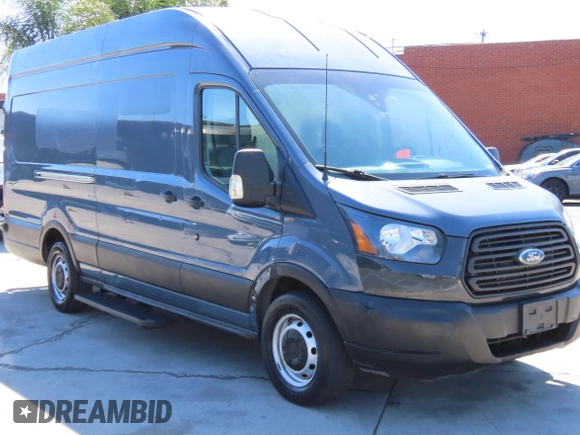 2019 Ford Transit with VIN 1FTYR3XM9KKB13116, listed as a Copart auction lot 55851905 with 75,854 mi miles and Salvage title. Bid and sale history available at DreamBid. Image 1.