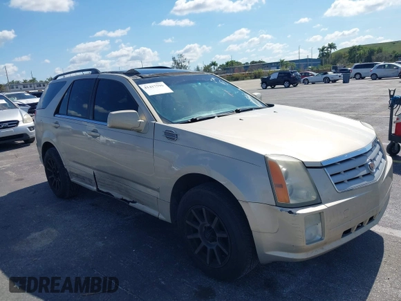 2008 Cadillac SRX AWD with VIN 1GYEE637280101842, listed as a IAAI auction lot 41417596 with 125,052 mi miles. Bid and sale history available at carsss.com. Image 6.