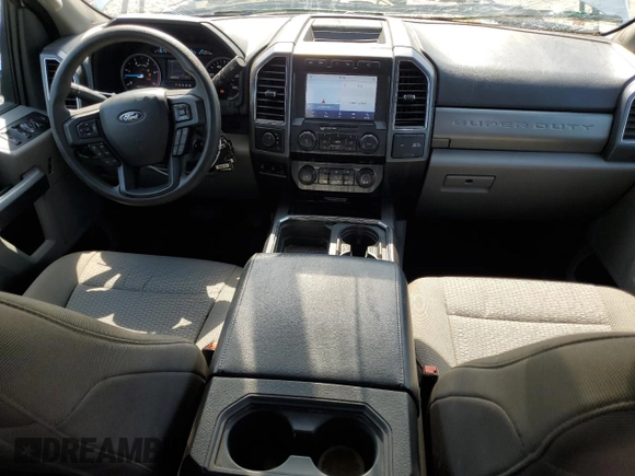 2022 Ford F-350 XL with VIN 1FT8W3DT9NEG30083, listed as a Copart auction lot 55561455 with 31,362 mi miles and Salvage Title. Bid and sale history available at DreamBid. Image 8.