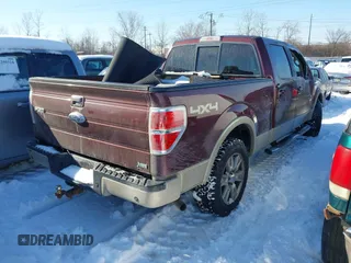 2010 Ford F-150 XL with VIN 1FTFW1EV5AKE14061, listed as a IAAI auction lot 41247035 with 145,171 mi miles. Bid and sale history available at carsss.com. Image 4.