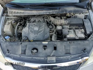 2012 Kia Sedona LX with VIN KNDMG4C71C6492455, listed as a Copart auction lot 63077744 with 210,306 mi miles and Salvage Title. Bid and sale history available at carsss.com. Image 12.