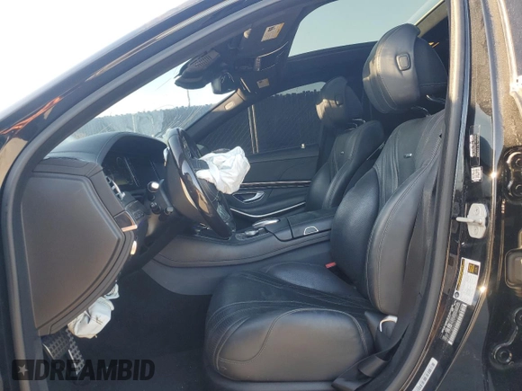 2016 Mercedes-Benz S-Class AMG S 63 with VIN WDDUG7JB4GA237137, listed as a Copart auction lot 53655765 with 87,258 mi miles and Clean Title. Bid and sale history available at carsss.com. Image 7.
