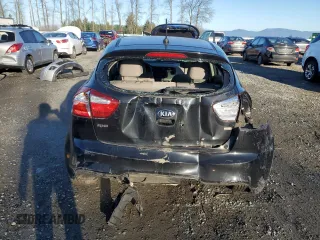 2014 Kia Rio LX with VIN KNADM5A39E6358548, listed as a Copart auction lot 83212984 with 132,272 mi miles and Salvage Title. Bid and sale history available at carsss.com. Image 6.