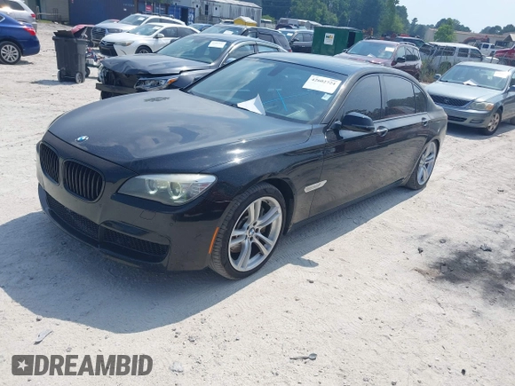 2013 BMW 7 Series 750Li xDrive with VIN WBAYF8C53DDE59223, listed as a IAAI auction lot 42602724 with 145,058 mi miles and . Bid and sale history available at DreamBid. Image 17.