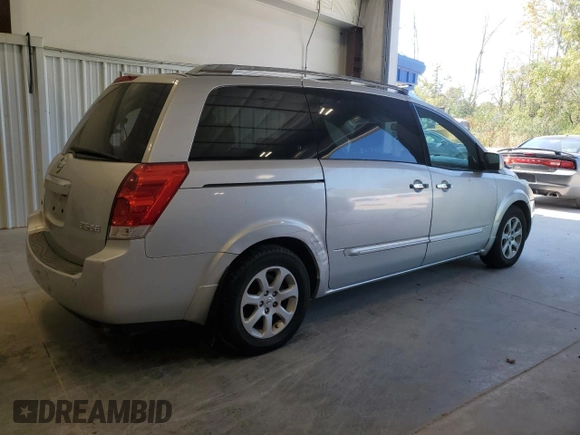 2007 Nissan Quest S with VIN 5N1BV28U47N142437, listed as a Copart auction lot 72084154 with 114,460 mi miles and Non Repairable. Bid and sale history available at carsss.com. Image 3.