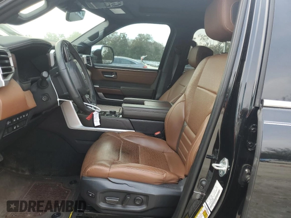 2024 Toyota Tundra 1794 Edition with VIN 5TFMC5DB1RX045003, listed as a Copart auction lot 46123005 with 16,881 mi miles and Salvage title. Bid and sale history available at DreamBid. Image 7.