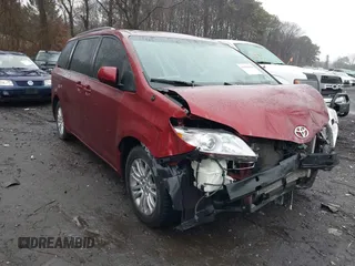 2014 Toyota Sienna XLE with VIN 5TDYK3DC0ES510579, listed as a IAAI auction lot 41470424 with 304,620 mi miles and . Bid and sale history available at DreamBid. Image 1.