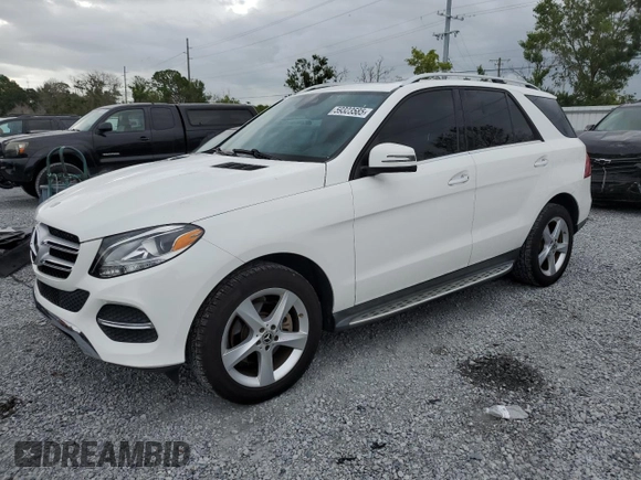 2018 Mercedes-Benz GLE 350 with VIN 4JGDA5JB3JB059461, listed as a Copart auction lot 59323585 with 113,694 mi miles and Clean title. Bid and sale history available at DreamBid. Image 1.