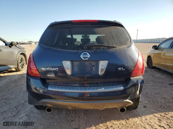 2006 Nissan Murano S with VIN JN8AZ08T36W418944, listed as a Copart auction lot 88402335 with 149,792 mi miles and Salvage Title. Bid and sale history available at carsss.com. Image 6.