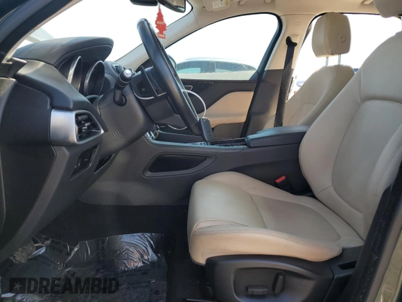 2018 Jaguar F-Pace 20d Premium with VIN SADCJ2FN7JA286177, listed as a Copart auction lot 46901605 with 88,067 mi miles and Clean Title. Bid and sale history available at DreamBid. Image 7.