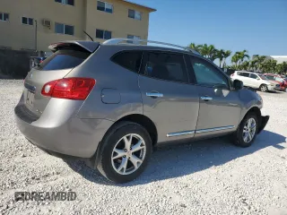 2012 Nissan Rogue SV with VIN JN8AS5MVXCW714807, listed as a Copart auction lot 52620405 with 125,202 mi miles and Salvage Title. Bid and sale history available at carsss.com. Image 3.