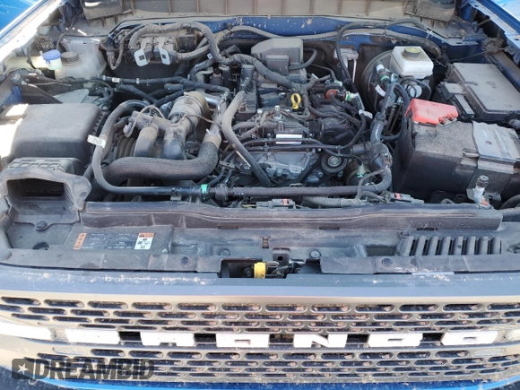 2021 Ford Bronco z VIN 1FMEE5DH6MLA74091, wystawiony jako Copart lot #46137495 z przebiegiem 54 780 mil mil oraz Szkoda całkowita • Salvage title. Historia ofert i sprzedaży dostępna na DreamBid. Obrazek 14.