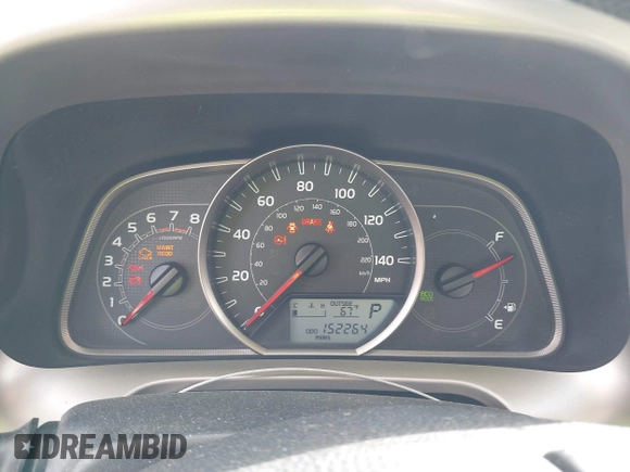 2013 Toyota RAV4 LE with VIN JTMZFREV7DD008755, listed as a IAAI auction lot 41823742 with 152,264 mi miles. Bid and sale history available at carsss.com. Image 7.