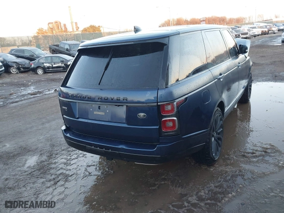 2020 Land Rover Range Rover Autobiography with VIN SALGV5SE5LA401539, listed as a IAAI auction lot 41394368 with 35,631 mi miles. Bid and sale history available at carsss.com. Image 16.