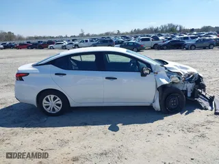 2024 Nissan Versa S with VIN 3N1CN8DV0RL926176, listed as a IAAI auction lot 41672211 with 2,898 mi miles. Bid and sale history available at carsss.com. Image 13.
