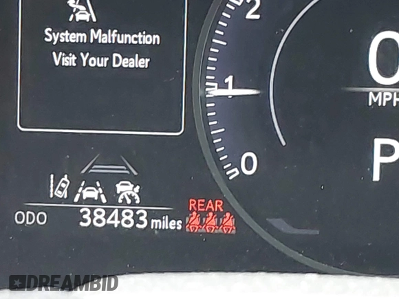2024 Lexus RX 350 with VIN 2T2BAMCAXRC038674, listed as a IAAI auction lot 42145782 with 38,483 mi miles and . Bid and sale history available at DreamBid. Image 15.