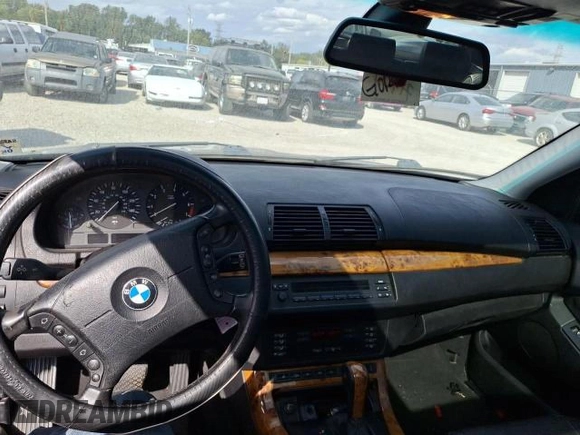 2004 BMW X5 3.0i with VIN 5UXFA13514LU37318, listed as a Copart auction lot 76576434 with 228,910 mi miles and Clean Title. Bid and sale history available at carsss.com. Image 9.