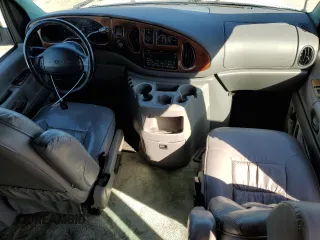2000 Ford Econoline Cargo with VIN 1FDRE14W8YHC03112, listed as a Copart auction lot 43219225 with 177,781 mi miles and Salvage Title. Bid and sale history available at carsss.com. Image 8.