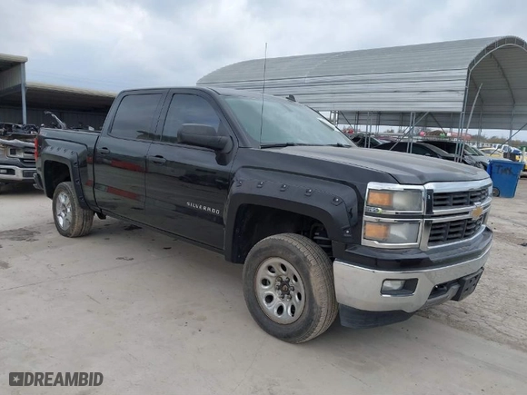 2014 Chevrolet Silverado 1500 LT with VIN 3GCUKREC5EG493728, listed as a IAAI auction lot 41710490 with 243,509 mi miles. Bid and sale history available at carsss.com. Image 1.