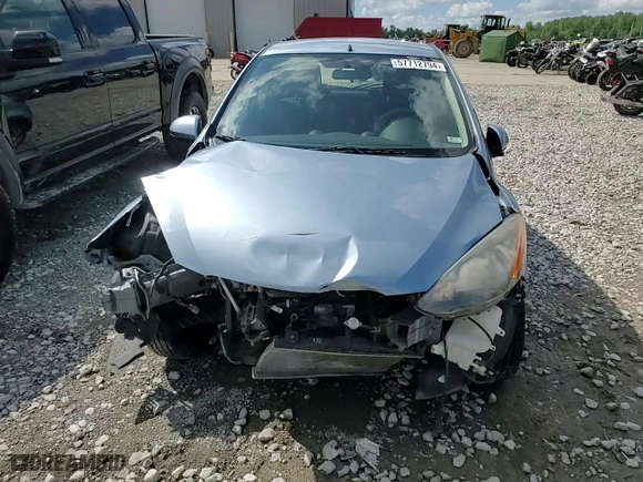 2013 Mazda Mazda2 Sport with VIN JM1DE1KY5D0162904, listed as a Copart auction lot 57712794 with 138,718 mi miles and Salvage Title. Bid and sale history available at carsss.com. Image 11.