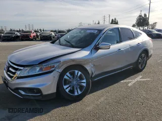 2014 Honda Crosstour EX with VIN 5J6TF1H30EL000211, listed as a Copart auction lot 77142764 with 57,843 mi miles and Salvage Title. Bid and sale history available at carsss.com. Image 1.
