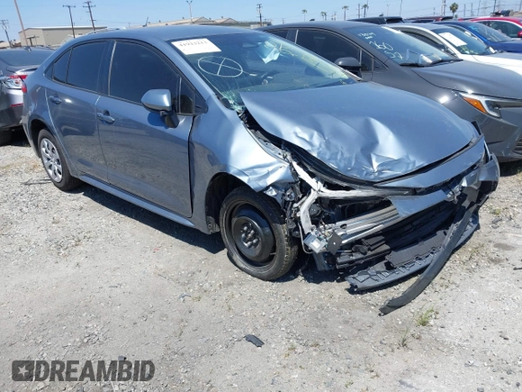 2023 Toyota Corolla Hybrid LE with VIN JTDBCMFE3P3006264, listed as a IAAI auction lot 41923213 with 75,849 mi miles and . Bid and sale history available at carsss.com. Image 1.