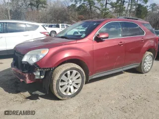 2010 Chevrolet Equinox LT w/1LT with VIN 2CNFLEEY8A6382182, listed as a Copart auction lot 43126965 with 138,721 mi miles and Salvage Title. Bid and sale history available at carsss.com. Image 1.