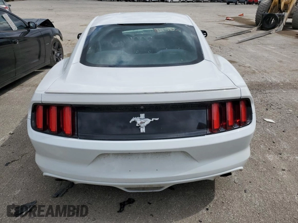 2016 Ford Mustang V6 with VIN 1FA6P8AM7G5241479, listed as a Copart auction lot 50695455 with 117,745 mi miles and Salvage title. Bid and sale history available at DreamBid. Image 6.