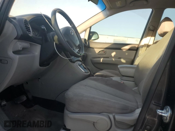 2008 Kia Rondo LX with VIN KNAFG525187201854, listed as a Copart auction lot 74352904 with 127,716 mi miles and Salvage Title. Bid and sale history available at carsss.com. Image 7.