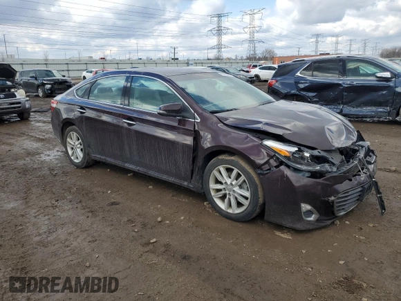 2014 Toyota Avalon Limited with VIN 4T1BK1EB6EU123347, listed as a Copart auction lot 46988545 with 79,832 mi miles and Salvage Title. Bid and sale history available at carsss.com. Image 4.