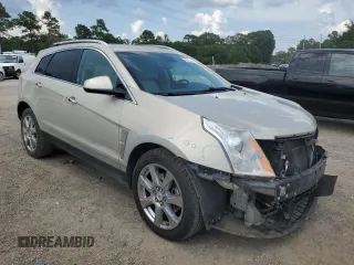2012 Cadillac SRX Performance Collection with VIN 3GYFNBE34CS608427, listed as a Copart auction lot 62755945 with 139,331 mi miles and Salvage title. Bid and sale history available at DreamBid. Image 4.