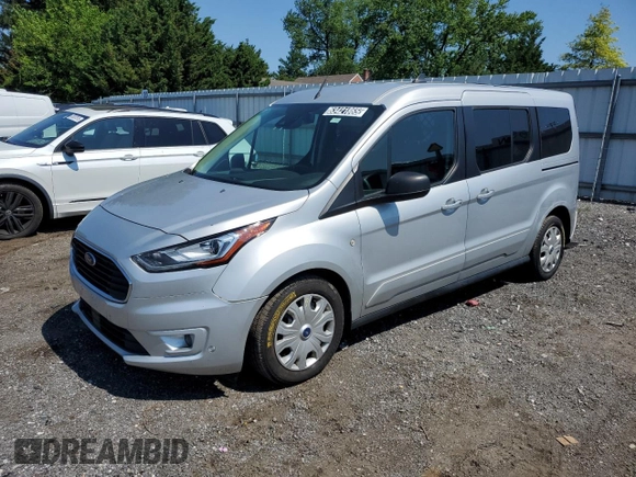 2022 Ford Transit Connect XLT z VIN NM0GS9F29N1508116, wystawiony jako Copart lot #63421865 z przebiegiem 67 334 mil mil oraz Czysty tytuł • Clean title. Historia ofert i sprzedaży dostępna na DreamBid. Obrazek 1.