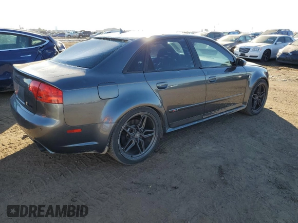 2008 Audi RS 4 z VIN WUADU78E18N901135, wystawiony jako Copart lot #78098074 z przebiegiem 129 435 mil mil oraz Tytuł czysty. Historia ofert i sprzedaży dostępna na DreamBid. Obrazek 3.
