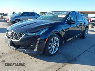 2021 Cadillac CT5 Premium Luxury z VIN 1G6DT5RW8M0100093, wystawiony jako IAAI lot #41764220 z przebiegiem 36 469 mil mil oraz . Historia ofert i sprzedaży dostępna na DreamBid. Obrazek 2.