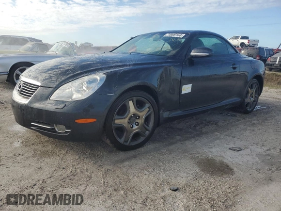 2008 Lexus SC 430 with VIN JTHFN45Y389018533, listed as a Copart auction lot 74909164 with Not provided miles and Non repairable. Bid and sale history available at DreamBid. Image 1.