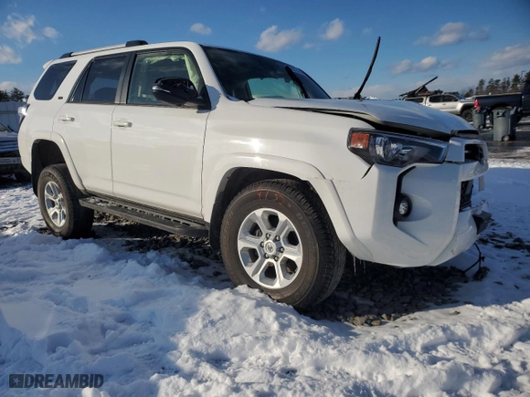 2023 Toyota 4Runner SR5 Premium with VIN JTENU5JR4P6145940, listed as a Copart auction lot 88724645 with 0 mi miles and Salvage Title. Bid and sale history available at carsss.com. Image 4.