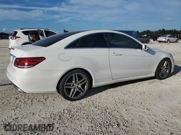 2017 Mercedes-Benz E-Class E 400 with VIN WDDKJ6FBXHF357072, listed as a Copart auction lot 73848914 with 0 mi miles and Salvage Title. Bid and sale history available at carsss.com. Image 3.