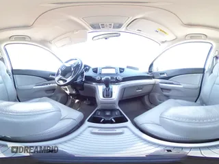 2014 Honda CR-V EX-L with VIN 2HKRM3H74EH555204, listed as a Copart auction lot 45809815 with 75,424 mi miles and Salvage Title. Bid and sale history available at DreamBid. Image 14.