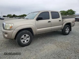2005 Toyota Tacoma PreRunner with VIN 5TEJU62N35Z022361, listed as a Copart auction lot 58637575 with 279,801 mi miles and Salvage title. Bid and sale history available at DreamBid. Image 1.