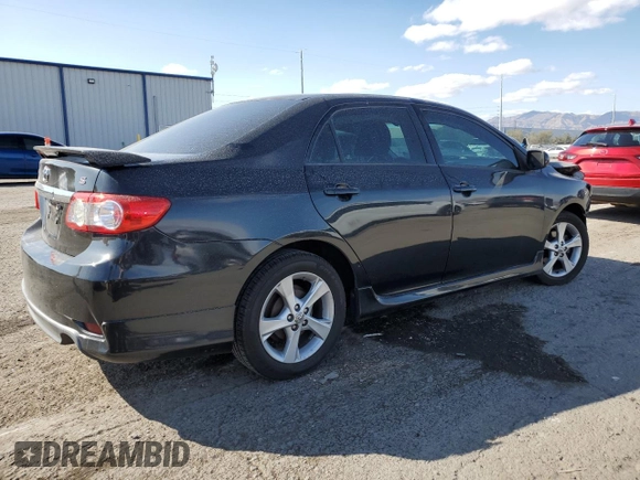 2013 Toyota Corolla L with VIN 5YFBU4EE1DP109085, listed as a Copart auction lot 49443115 with 162,420 mi miles and Salvage Title. Bid and sale history available at carsss.com. Image 3.