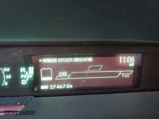 2011 Toyota Prius I with VIN JTDKN3DU7B5305090, listed as a Copart auction lot 52034805 with 274,670 mi miles and Salvage Title. Bid and sale history available at carsss.com. Image 9.