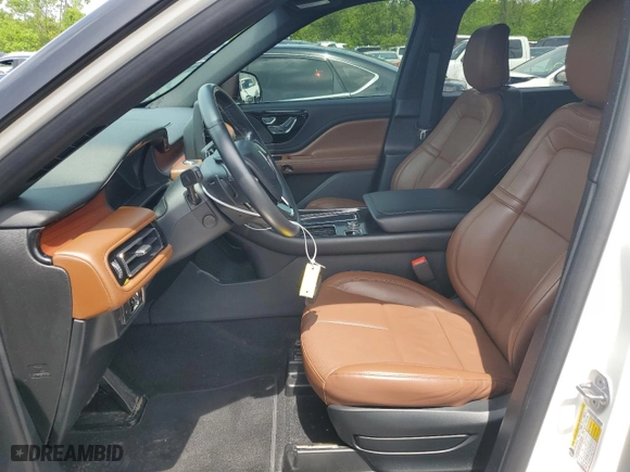 2020 Lincoln Aviator Reserve with VIN 5LM5J7XCXLGL29627, listed as a Copart auction lot 51904664 with NaN miles and Salvage Title. Bid and sale history available at carsss.com. Image 7.