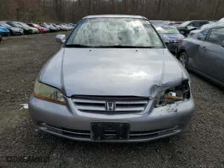 2001 Honda Accord Sdn EX w/Leather with VIN 1HGCG16511A053563, listed as a Copart auction lot 50004245 with 209,428 mi miles and Salvage Title. Bid and sale history available at carsss.com. Image 5.