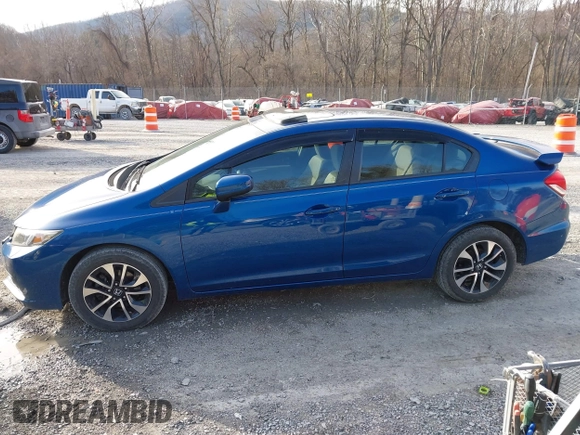 2015 Honda Civic EX with VIN 19XFB2F87FE040749, listed as a IAAI auction lot 41741707 with 67,790 mi miles and . Bid and sale history available at carsss.com. Image 14.