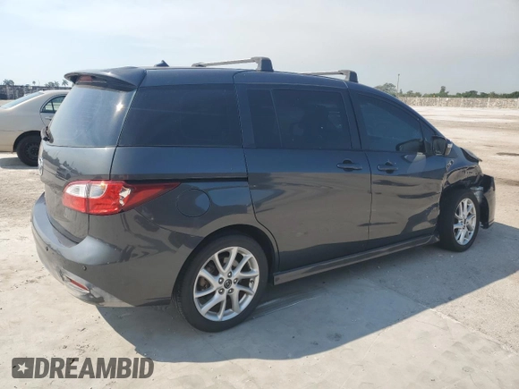 2013 Mazda 5 Touring with VIN JM1CW2CL1D0152890, listed as a Copart auction lot 49889185 with 142,197 mi miles and Salvage Title. Bid and sale history available at carsss.com. Image 3.